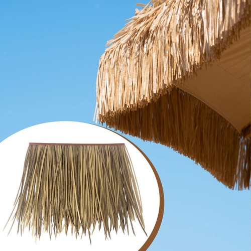 Straw roof thatch palm - straw,
