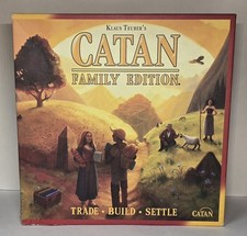 Klaus Teuber's Catan Family Edition Board Game Complete With Manual 