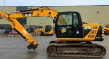 JCB JS130LC Excavator Track Machine .  FULL DECAL STICKER KIT WITH SAFTEY DECALS