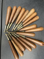 Collection Of Bookbinding Finishing Tools Brass Letters & Numbers (lot 1)