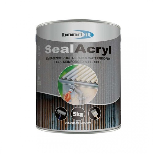 5kg black sealacryl acrylic - sealacryl,