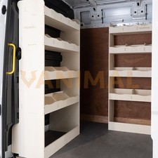 VW Crafter 2017+ MWB Front and Bulkhead Van Racking