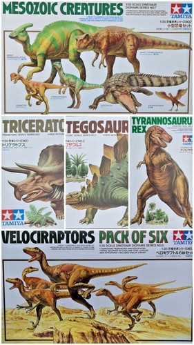 Tamiya dinosaurs - ,