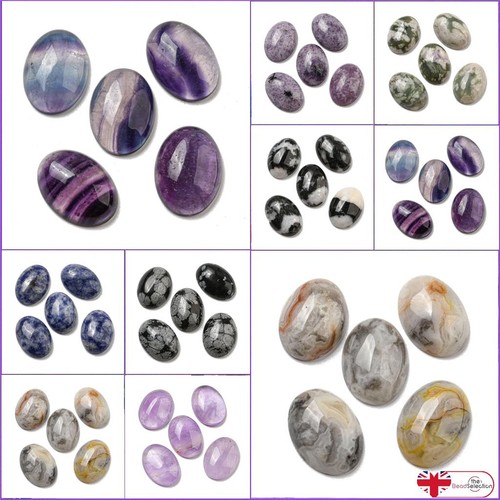 Gemstone cabochon oval domed - cabochon,