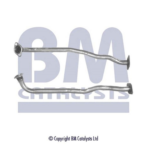 Front exhaust pipe fit - front, +