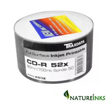 50 Traxdata Printable White