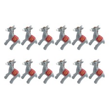  12 Pcs Garden Landscape Donkey Decoration Mini Resin Animal Ornament