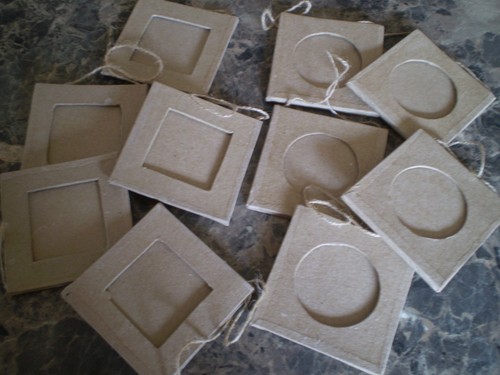 Mini frames papier - mini, mache