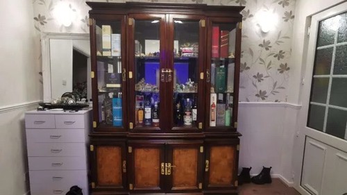 Large antique italian display - antique,