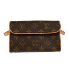 LOUIS VUITTON POCHETTE FLORENTINE BUM BAG #S MONOGRAM M51855 FL0012 XX70078