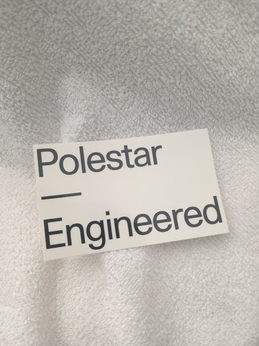 Polestar engineered sticker - polestar,