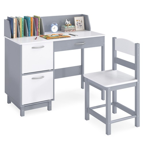 Costway kids study desk - costway,
