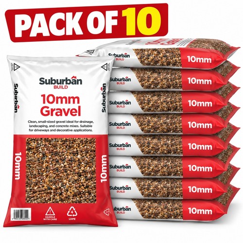 10mm pea shingle gravel - 10mm,