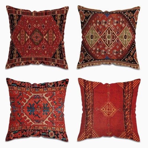 Moroccan kilim style pillow - moroccan,