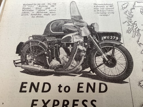 Panther redwing 100 watsonian - panther,