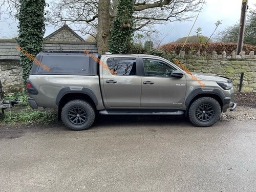 Heavy duty rear - canopy, hardtop