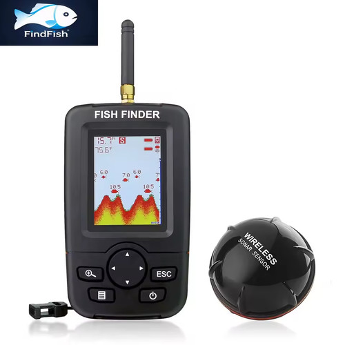 Fish finder sonar - fish,