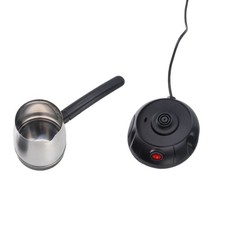 Turkish Coffee Maker Pot Long Removable Handle Stainless Steel Electric Coffee