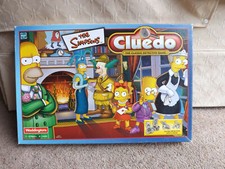 THE SIMPSONS CLUEDO BOARD Game,  REPLACEMENT SPARE Parts Only, NOT COMPLETE GAME
