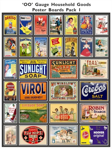 Model railway poster advert - poster,