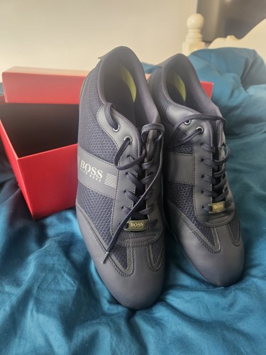 Hugo boss mens trainers navy - hugo,