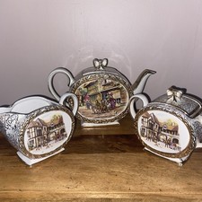 Vintage Sadler Coaching Scene