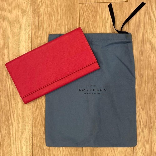 Smythson pink leather - smythson, travel