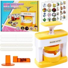Button Maker Machine Installation-Free DIY Button Pin Maker Machine Badge Press