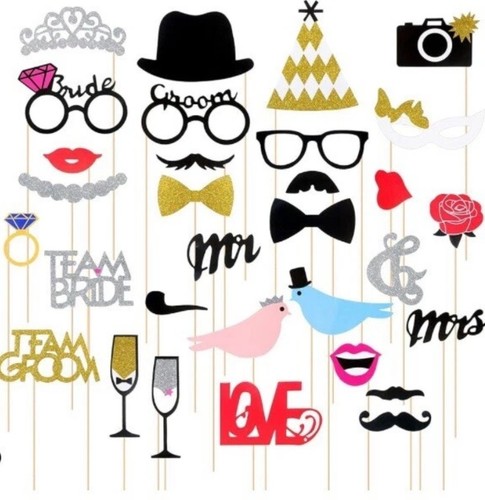 Photobooth props x31pcs - props,