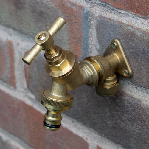 Outdoor solid brass garden