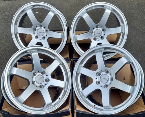 Silver drift alloy wheels - 18",