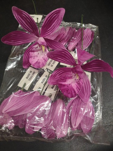 Stems 1970s vintage silk - stems,