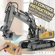New RC Excavator Dumper 2.4G Remote Control Crawler Truck Bulldozer Toys