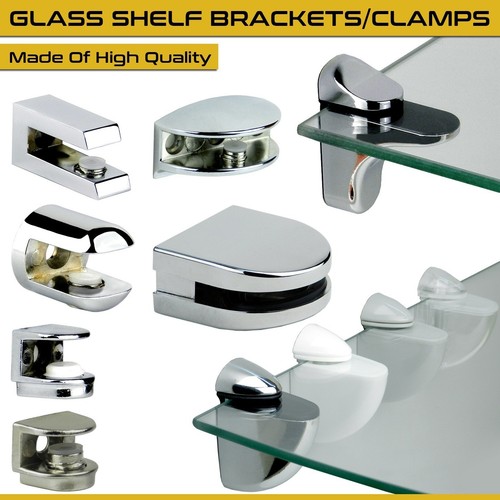 4pcs adjustable glass shelf - glass,