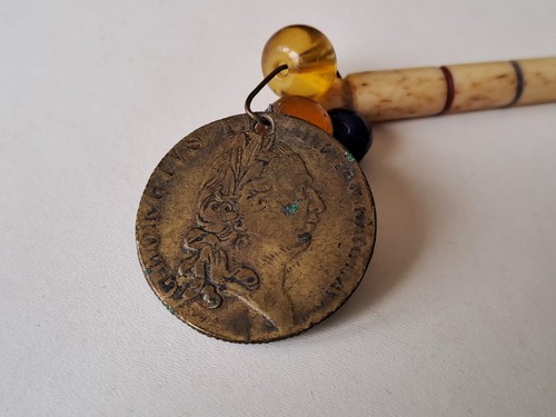 Antique bone lace bobbin - antique,