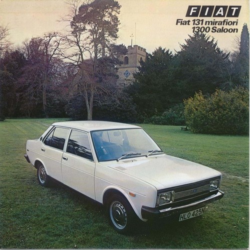 Fiat 131 mirafiori 1300 saloon - 131,