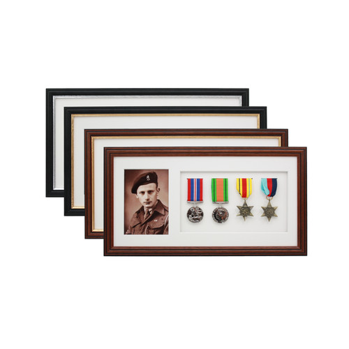 Military medal display - military, frame