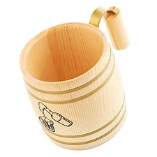 Wooden Beer Mug Cup Tankard