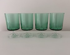Arcoroc Set Of 4 Green