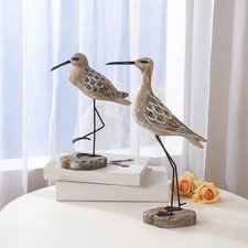 Set of 2 Wooden Seagull