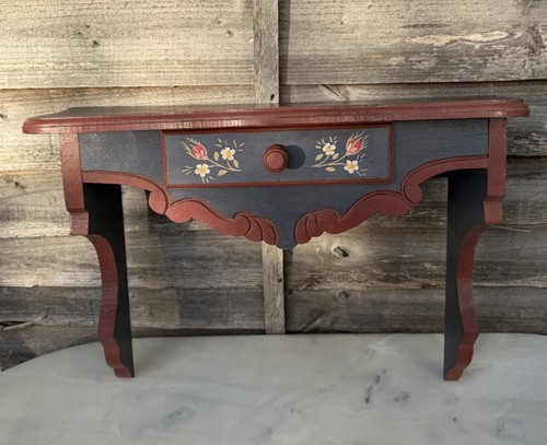 Vintage folk art painted - art,