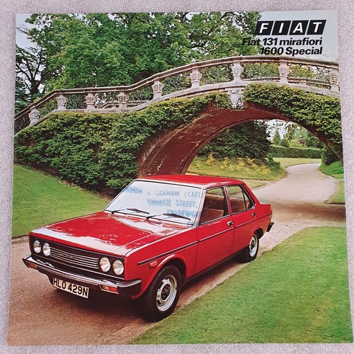Fiat 131 mirafiori 1600 - fiat, saloon