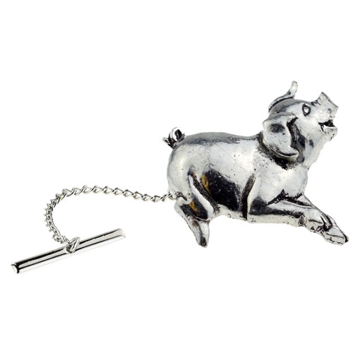 Running pig english - pewter, tie