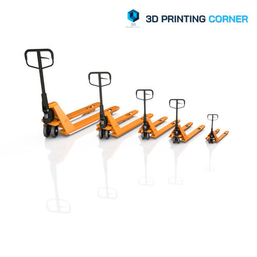Hand pallet truck 1 32 - hand, 1:24