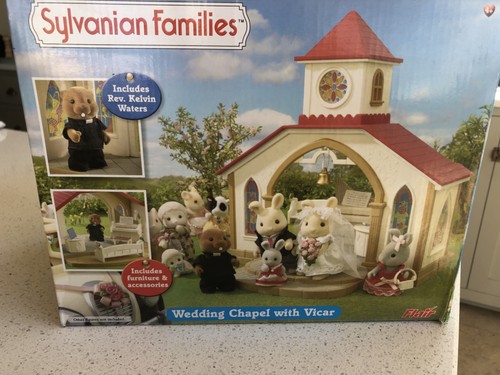 Sylvanian families red wedding - sylvanian,
