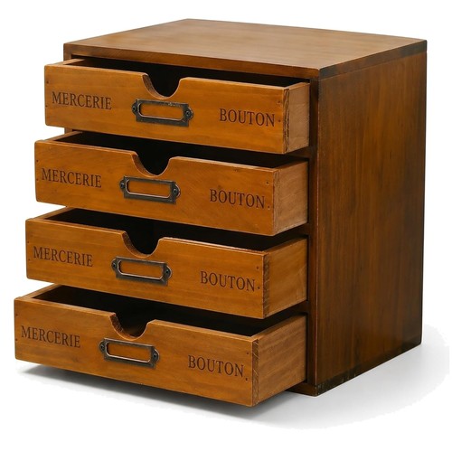 Vintage stackable desk storage - stackable,