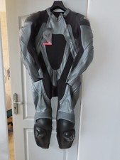 NEW DAINESE BORA MOTORCYCLE LEATHER JUMPSUIT ITALIAN SIZE 52 FRENCH SIZE 48