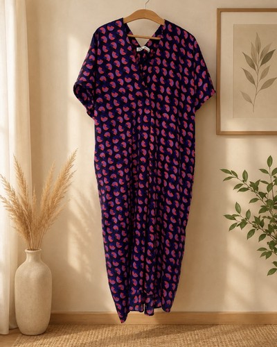 Zara kaftan dress size - size, medium