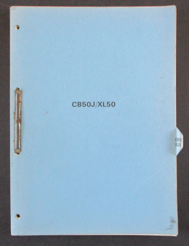 Honda cb50j xl50 genuine - xl50,