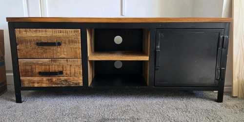 Coku solid mango wood - tv, stand